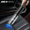 6000PA Handheld Car Vacuum Cleaner Portable Wireless Auto Vacuum Cleaner Strong Suction Wet Dry Wired Dust Remover Accessories