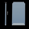 High Viscosity 20pcs 7 x 100mm Non-Toxic EVA Clear Hot Melt Glue Sticks for Hot-Glue Gun Glue Craft Album DIY Adhesive Repair To