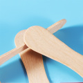 ROSENICE 100pcs Wooden Ice Cream Spoons Wood Taster Spoons Popsicle Paddles Spoon Ice Cream Tools Kitchen Gadgets