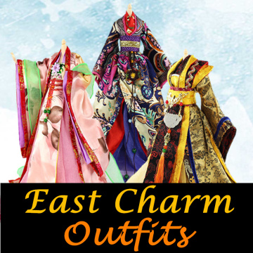 Fortune days for East Charm doll Chinese style outfit gorgeous dress Ancient girl only clothes, no body no doll