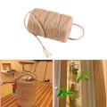 Natural Jute Twine Burlap String Florists 100m Woven Ropes Hemp Rope Wrapping Cords Thread DIY Scrapbooking Craft Decor FDH
