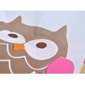 New Colorful Eco-friendly Owl Animal Shower Curtain Polyester High Quality Washable Bath Decor Shower Curtain