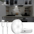 LED Motion Sensor Light USB Rechargeable LED Under Cabinet Light For Kitchen Closet Wardrobe Bedroom Stairs Wall Lamp Night Lamp