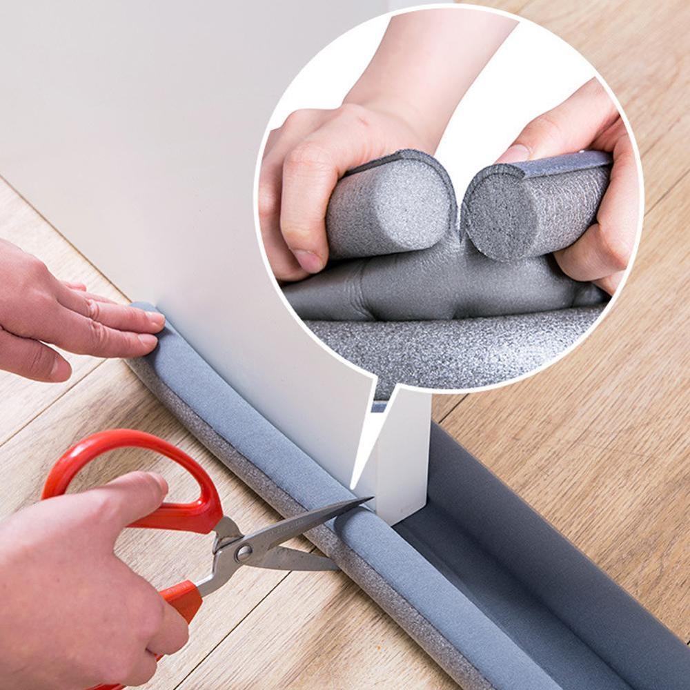 95cm Flexible Door Bottom Sealing Strip Guard Blocker Sealer Door Dust Stopper Weatherstrip Door Stopper Wind Guard Wind Dust