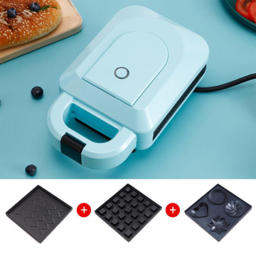 220V Electric Waffles Maker Iron Sandwich Maker Machine Bubble Egg Cake Oven Breakfast Waffle Machine 3 baking tray cake maker