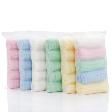 5pc/Set Baby Facecloth 6 layers Cotton Baby Towels Face Towel Handkerchief Bathing Feeding Face Washcloth Wipe burp cloths Stuff