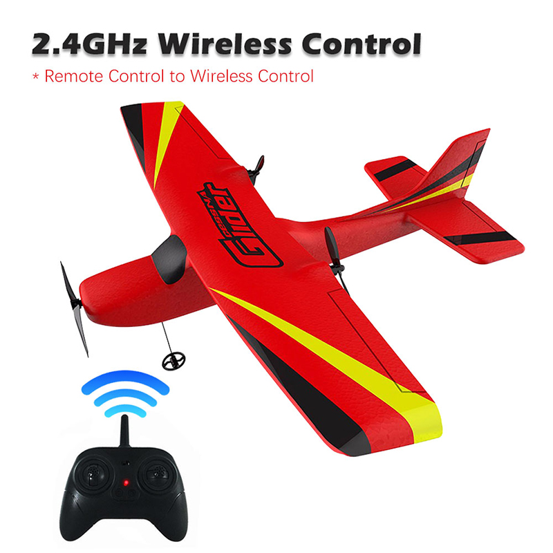 Z50 RC Airplane 2.4G Wireless RC Air Planes EPP Foam Built Gyro Glider 300mAh RC Plane Radio-Controlled Aircraft Toy for Boy Kid