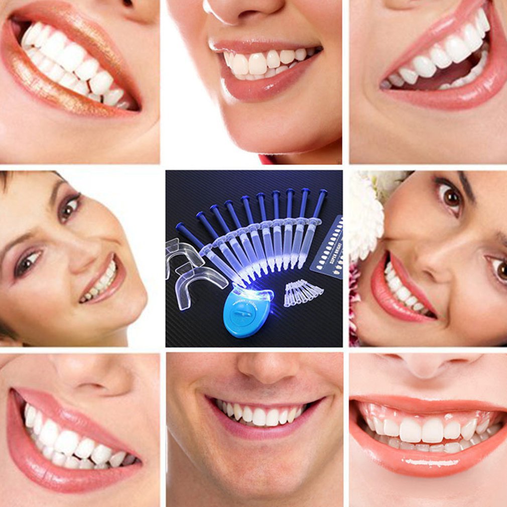 LAIKOU Dentist Teeth Whitening 44% Peroxide Dental Bleaching System Oral Gel Kit Tooth Whitener Dental Tools