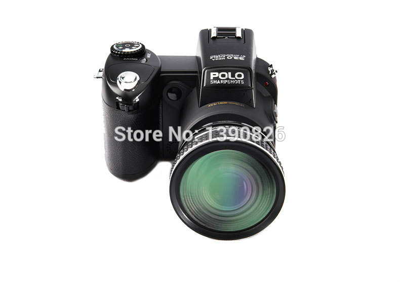 POLOD7100 Digital Video Camera 33MP Auto Focus Professional DSLR Camera Telephoto Lens Wide Angle Lens Appareil Photo Bag