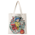 Ladies Handbags Coraline Canvas Tote Bag Cotton Cloth Shoulder Shopper Bags for Women Eco Foldable Reusable Shopping Bags