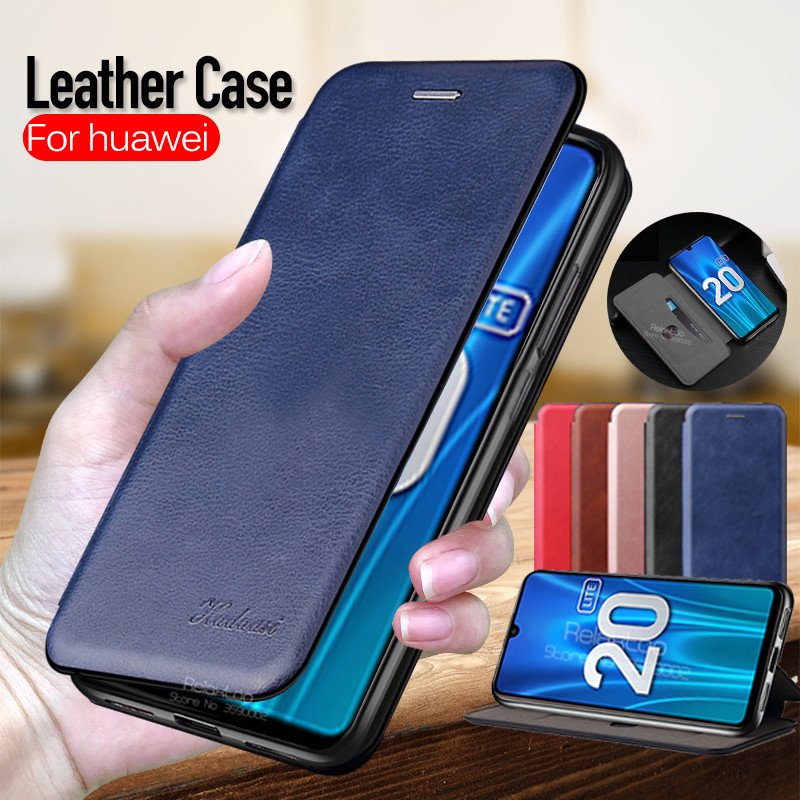 Magnetic Leather Flip Case For huawei honor 20 lite case honor 10 light 10i 9x on honor20 pro 20s 20lite stand book cover coque