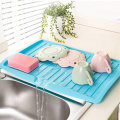 New Drain Rack Kitchen Plastic Dish Drainer Tray Large Sink Drying Rack Worktop Organizer drying rack for dishes Dropshipping