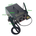 KADA 852D 852D++ 2 in 1 SMD rework station hot air gun desoldering station telephone repair electric iron 952D