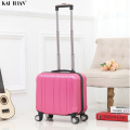 kid's Travel Luggage 18'' Cabin suitcase with wheels trolley bag carry on Rolling luggage bagage trolly bag for traveling fashio