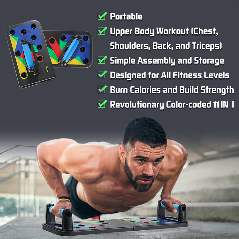 Push Up Rack Board ABS Training Board abdominal Muscle Trainer Sports Home Fitness Equipment for body Building Push-Ups Stands