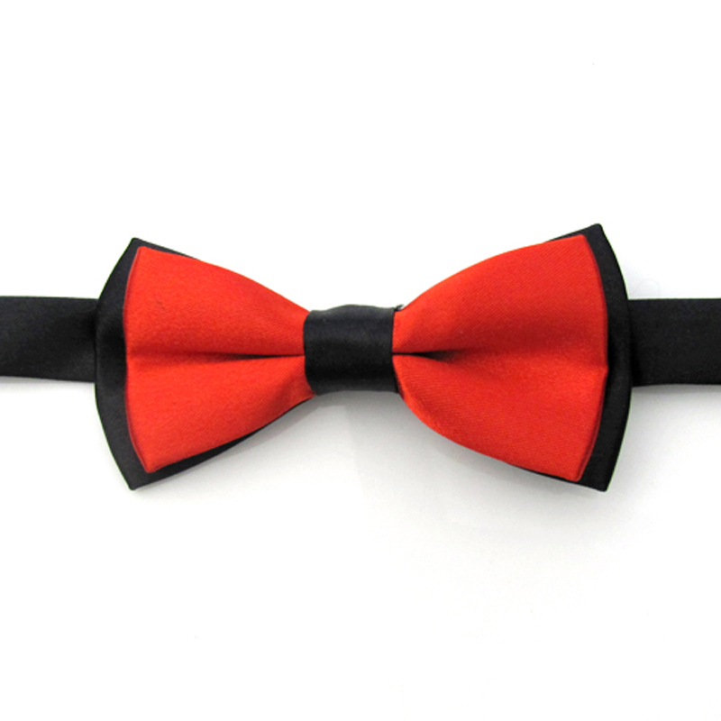 Wedding Classic Kid Suit Neckwear Baby Boy's Baby Fashion Solid Color Adjustable Bowtie Children Two Tone Pet Dog Cat Bow Tie