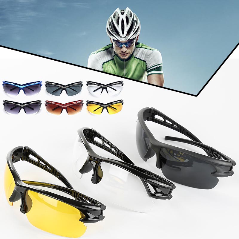 Outdoor Sports Cycling Bike Running Sunglasses Anti-UV Goggle Glasses Eyewear UK