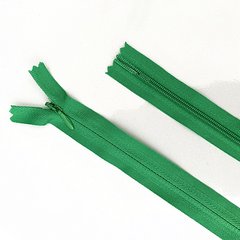 50pcs Concealed zipper 20-60cm (8-24 inch) Tailor sewing process DIY, nylon sewing zip ring