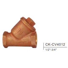 Brass Y type Check valve CK-CV4012 1/2