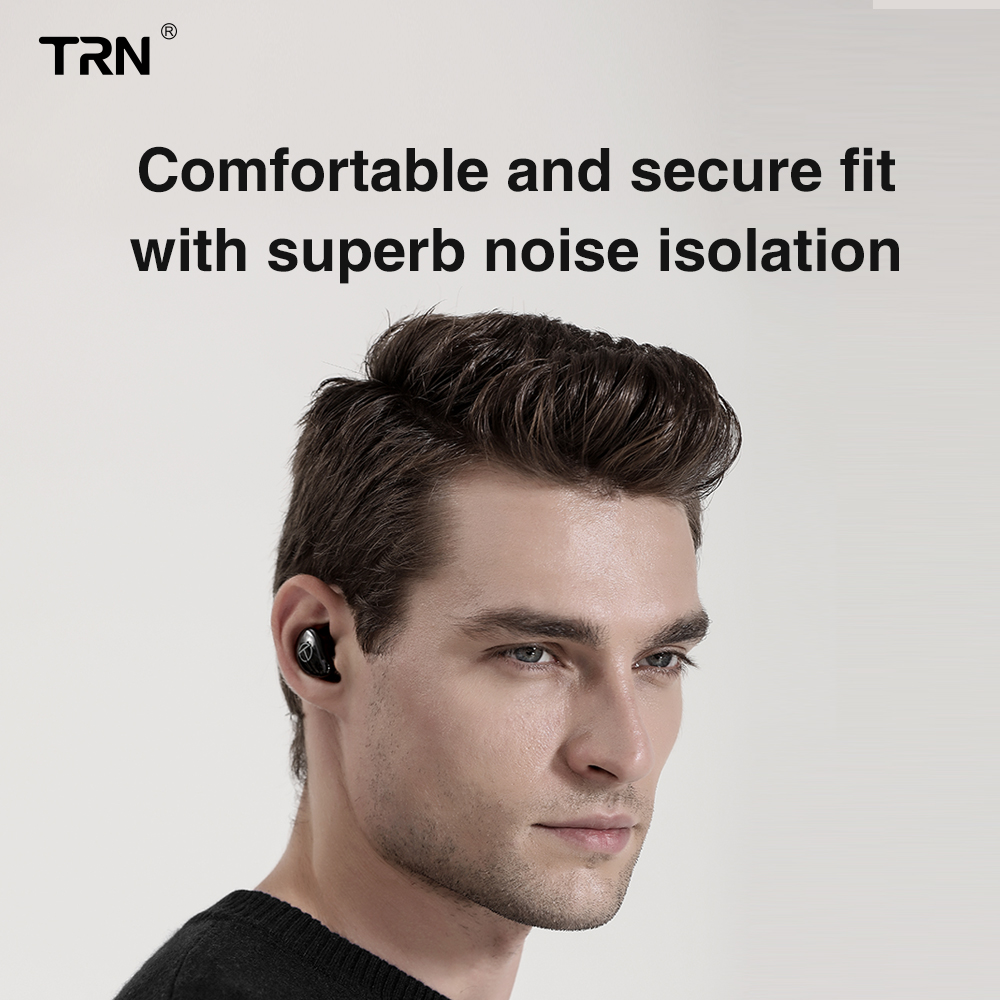 TRN T200 Bluetooth 5.0 Hybrid Drivers TWS Bluetooth Earphone Aptx/AAC/SBC Earphone Earbuds QCC 3020 TRN V90/V80/BT20S/BA5/ST1