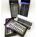 5/10/20 pairs 8-25mm fake Eyelashes 100% Mink Eyelashes Mink Lashes Natural Dramatic Volume Eyelashes Extension False Eyelashes