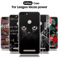 EiiMoo Case Cover For Leagoo Kiicaa Power Silicone Case Cartoon Print 3D Relief Tpu Back Bags For Funda Leagoo Kiicaa Power Case