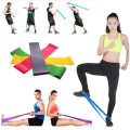 4 pcs/set 2019 New Hot Multi-colored Pilates Yoga Crossfit Latex Fitness Resistance bands Workout Exercise Band Free Shipping