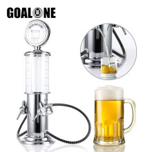 GOALONE Gas Pump Liquor Dispenser Single Double Gun Gas Station Beverage Dispenser for Vodka Rum Wine Machine Bar Butler Tools