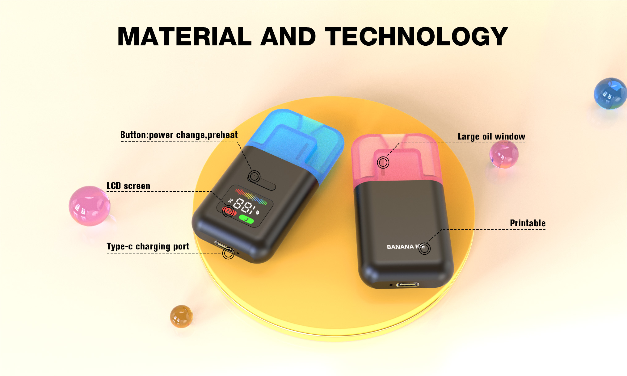 (CBD)Disposable empty vape