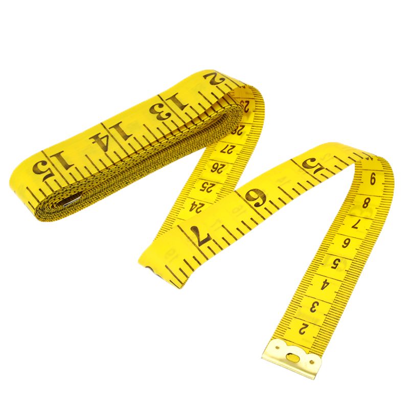 Useful Body Measuring Ruler Sewing Tailor Tape Measure Soft 300cm Sewing Ruler 120 Inch Meter Sewing Measuring Tape