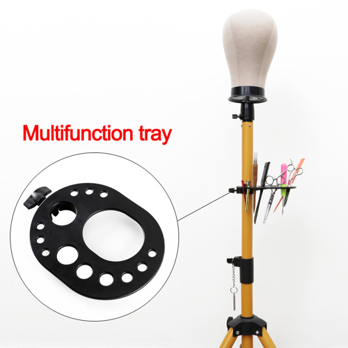 Hairdressing Multi-function Wig Tripod Tray For Making Wig Supplier, Supply Various Hairdressing Multi-function Wig Tripod Tray For Making Wig of High Quality