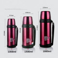 304 Stainless Steel Thermos 1000ml 1500ml 1800ml Termos Coffee Vacuum Flasks Thermoses Travel Thermos Bottle