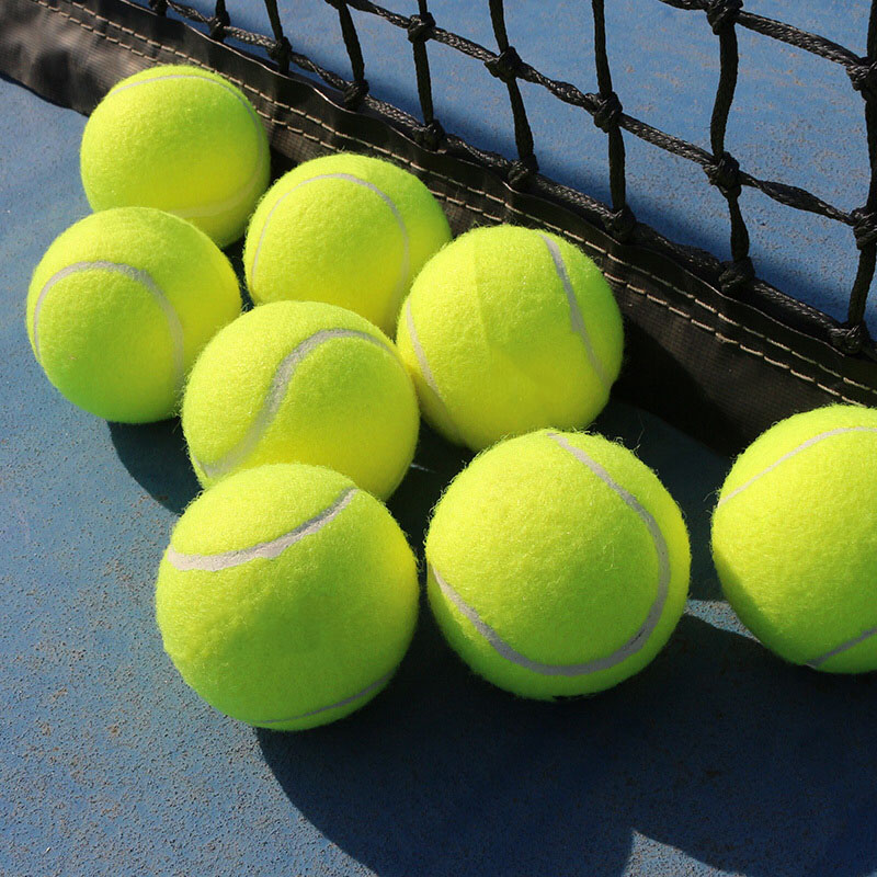 SUPER SALE 20pcs/Pack Rubber Tennis Balls For Training Or Teaching Promotion