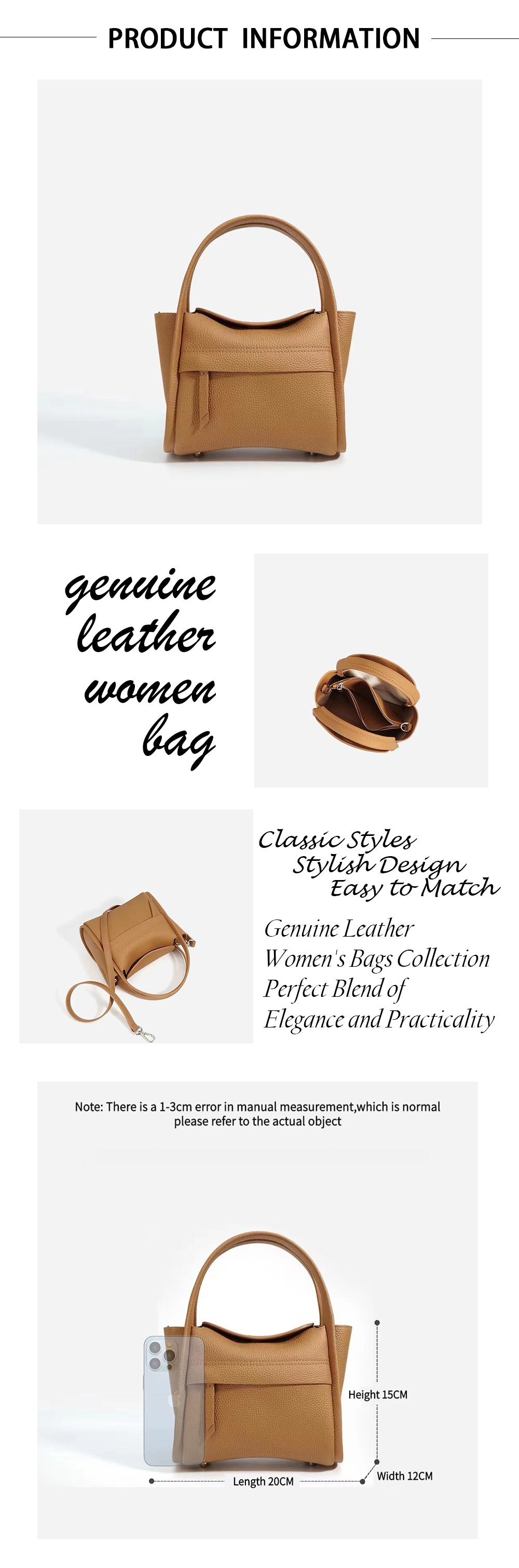 Genuine Leather Women Bag