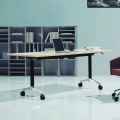 0314YC99-15 Multifunctional Splicing Folding Office Training Table steel frame student working office comference meeting desk