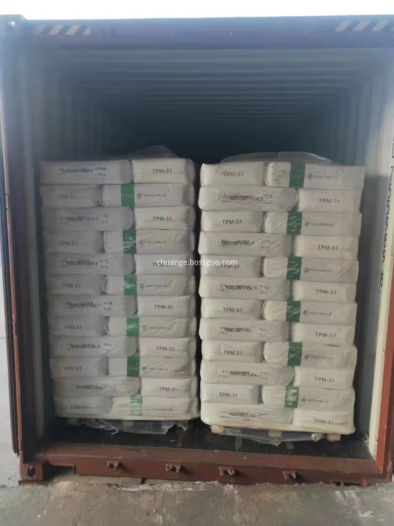 Xinjiang Tianye PVC Paste TPM31 SG5 Export Uzbiekstan