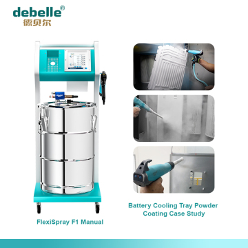 Precision Manual Powder Coating Machine for Battery Trays
