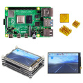 raspberry pi 4 4gb screen raspberry pi 4 kit with display pi 4+Heat Sink+Power Adapter+Case +32GB SD+3.5 inch screen