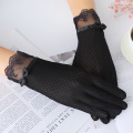 Summer Women Lace Gloves Elegant Female Thin Driving Gloves High Quality Touch Screen Ladies Anti-UV Anti-Slip Breathable Glove