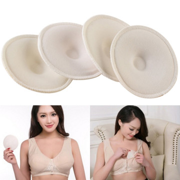 8Pcs/lot White Soft Absorbent Cotton Washable Reusable Breastfeeding Breast Nursing Pads Wholesale Nursing Pads