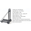 Folding Portable Travel Trailer Domestic Luggage Cart Portable Hand Cart for Shopping Trolley Shopping Cart