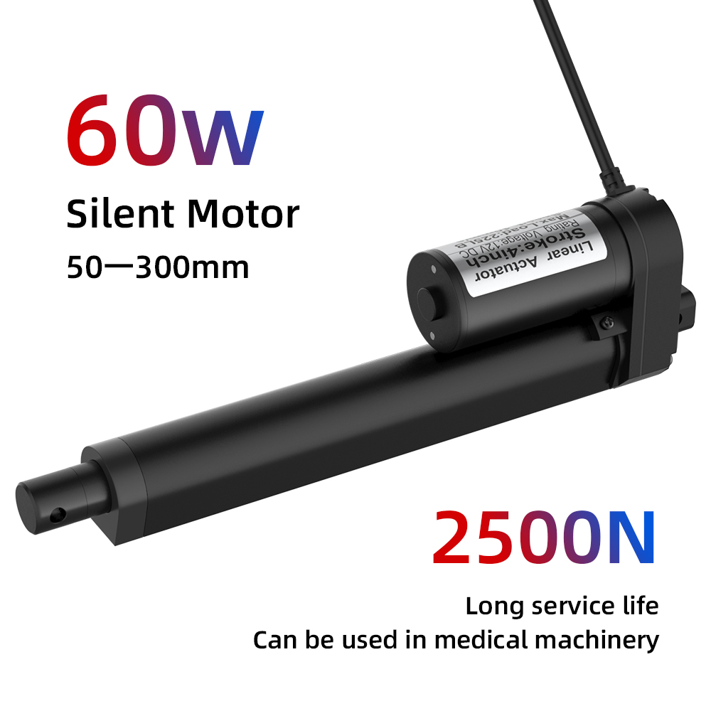 Linear Actuator 12V Metal Gear Electric Linear Motor for Medical Auto Car Moving Distance Stroke 2Inch 4Inch 6Inch 8Inch 10Inch