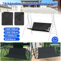 Garden Swing Chairs Patio Swing Seat Cover Waterproof Sunproof Outdoor Decor Protector Canopy Sun Shade Solid Universal