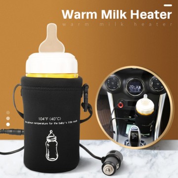 Quickly Food Milk Travel Cup Warmer Heater Baby Feeding Bottle Warmers Heater Portable 12V in Car Baby Bottle Heaters 2019