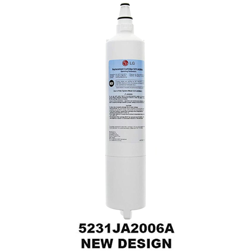 Replace the refrigerator filter LG LT600P, suitable for 5231JA2006, 5231JA2006A, 5231JA2005A, 5231JA2006F, 5231JJ2001C. 3 pack