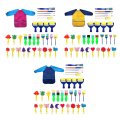 31pcs/set Kids Art Craft Sponge Painting Brushes Child Painting For Toddlers Toy DIY Graffiti Drawing Educational Toys Supplies