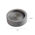 Round Cement Molds Handmade Silicone Concrete Candle Holder Moulds