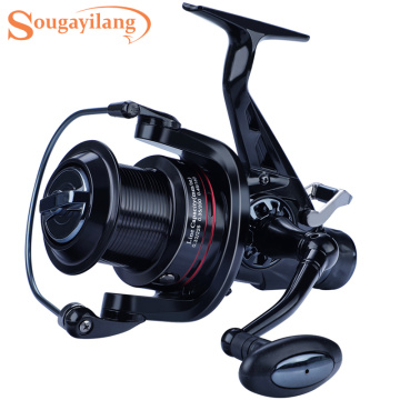 Sougayilang KM Series Spinning Fishing Reel 4.9:1/5.2:1 Fishing Wheel 15KG Max Drag Power Fishing Wheel Carp Fishing Tackle Tool