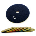 3"/4" Diamond Polishing Pad Wet Flexible Diamond Polish Wheel Buffing Pad For Granite Marble Stone Abrasive Sander Disc 75/100mm