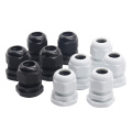 10pcs/lot High quality IP68 M18 x 1.5 for 5-11mm Cable CE Waterproof Nylon Plastic Cable Gland Connector